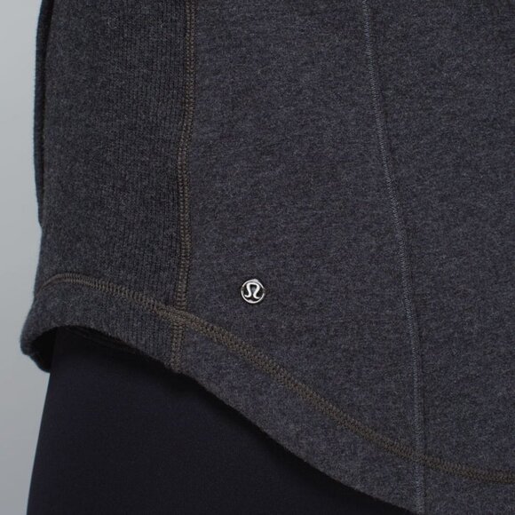 Lululemon Post Sweat Pullover Half Zip Hoodie Size 4 - Picture 8 of 14
